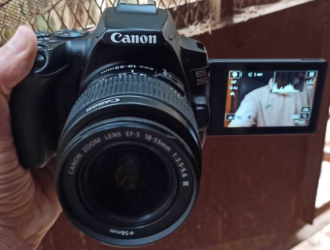 Canon 250D+18-55 3.7k click
