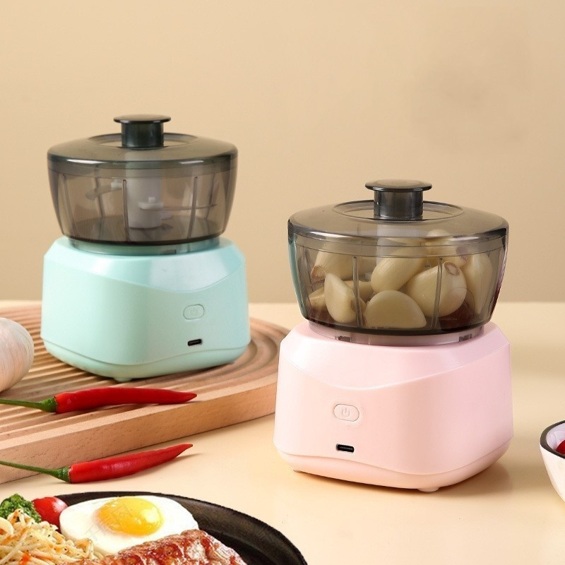 مفرمة كهربائية صغيرة محمولة قابلة لإعادة الشحن متعددة الوظائف بسعة 350 مل