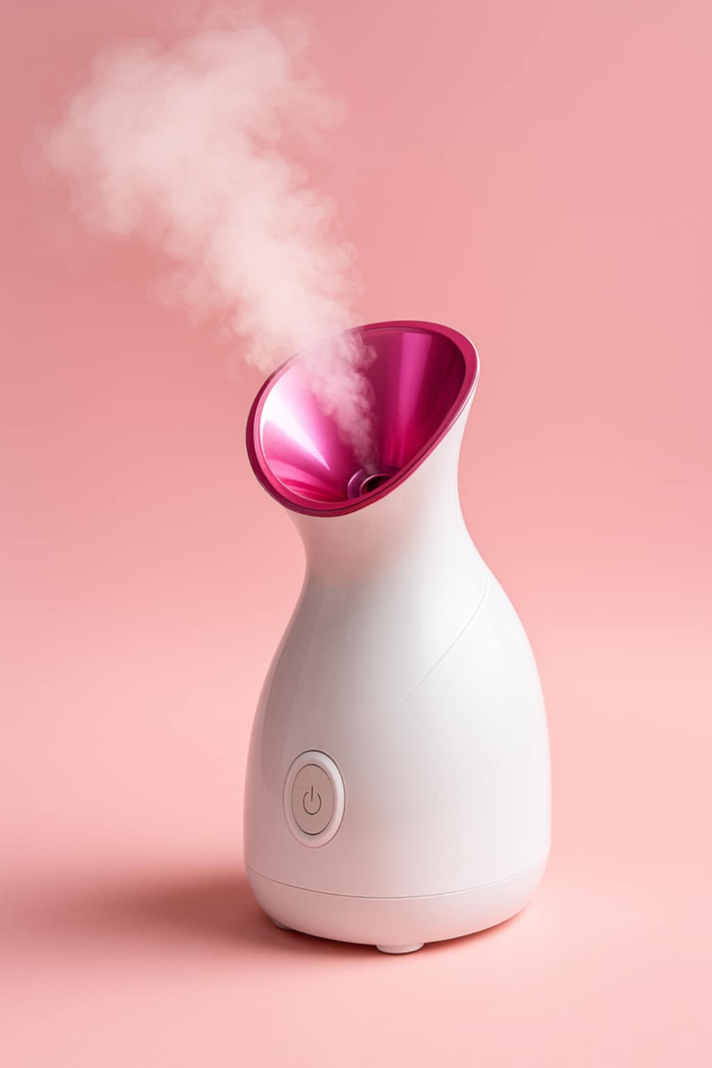 جهاز بخار للوجه ينقّي المسام ويرطّب البشرة من الأعماق. ساهل فالاستعمال وتقدري تستعمليه فالدار بلا تعب. يعطيك إحساس تاع سبا ويحضّر البشرة للماسك والكريمات. يناسب كامل أنواع البشرة ويخلي وجهك يلمع ويولي نقي.