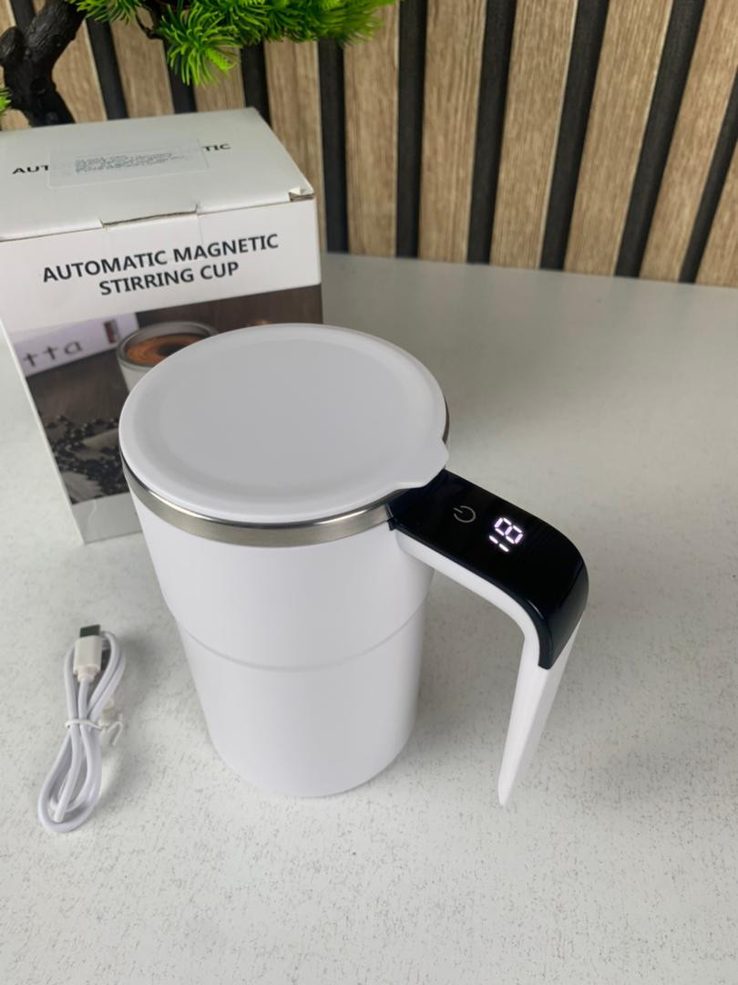Tasse à café électrique portable avec mesure intelligente de la température – كوب مشروبات ساخنة مع مقياس لدرجة الحرارة