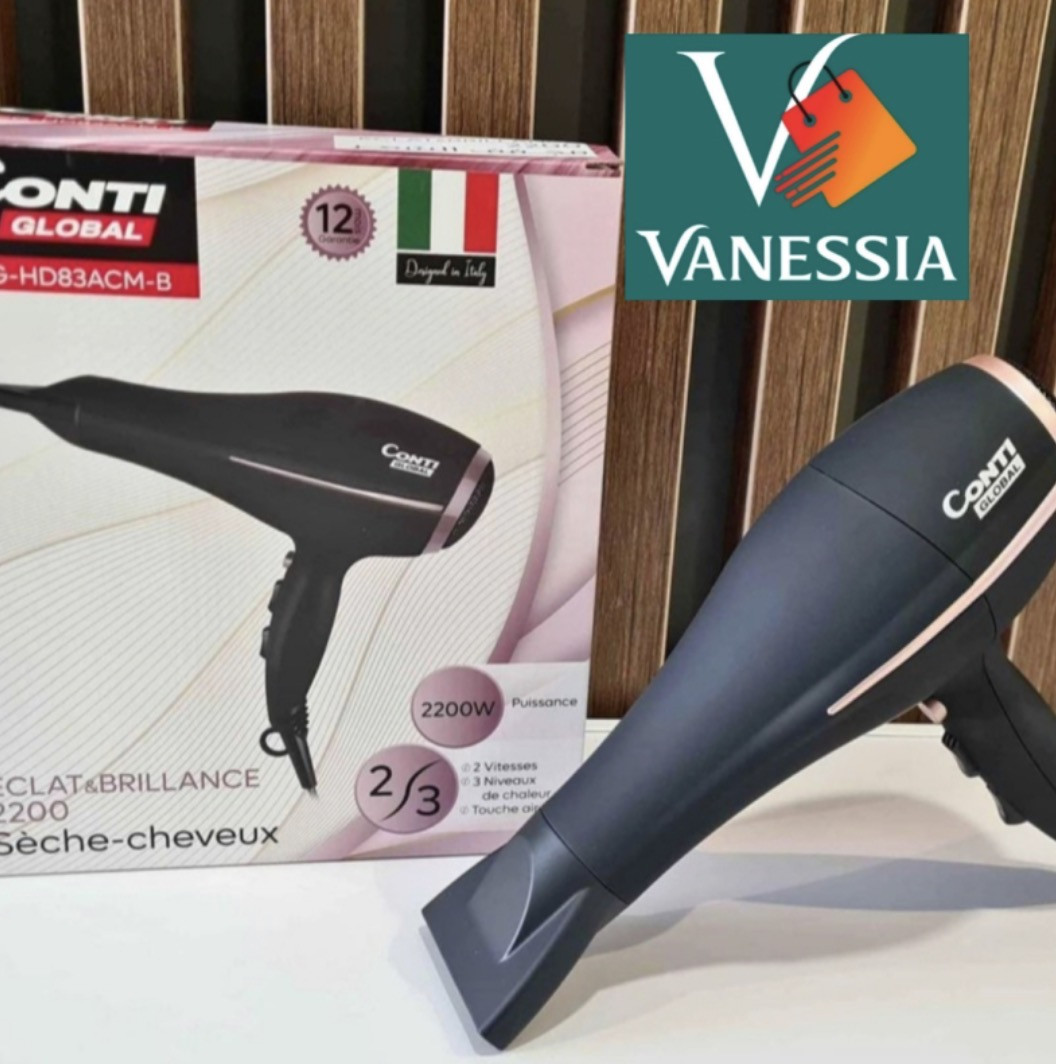 Sèche cheveux Conti global noir 2200w