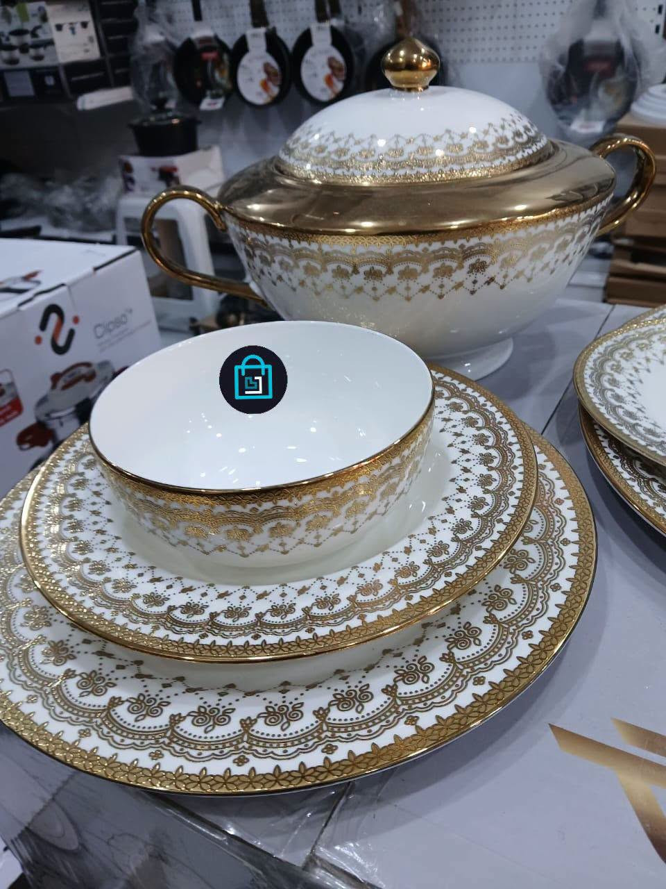 ✨ سيرفيس تابل (Service à Table) 27 قطعة مودال SSP25 ✨