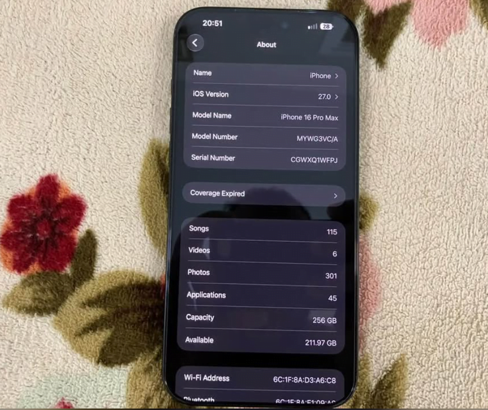 iphone 16 pro max a vendre