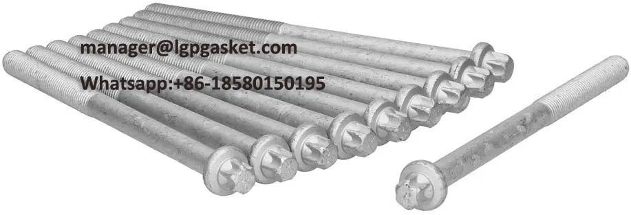 607242 OPEL Cylinder Head Bolt Set AJUSA 81004800